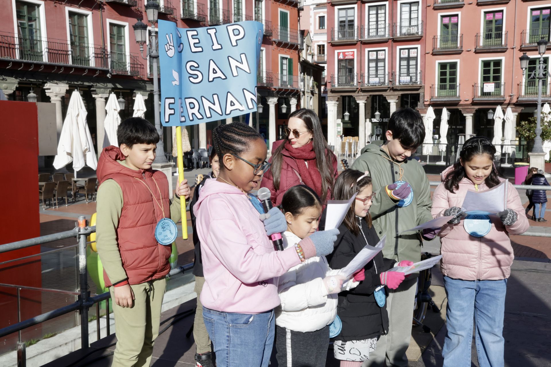 Las imágenes de la celebración del Día de la Paz en Valladolid