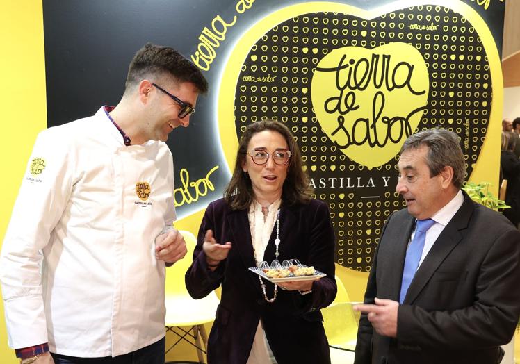 María González durante una de las degustaciones de Madrid Fusión.