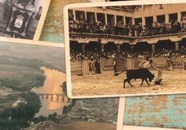 Collage de fotos antiguas de Tordesillas