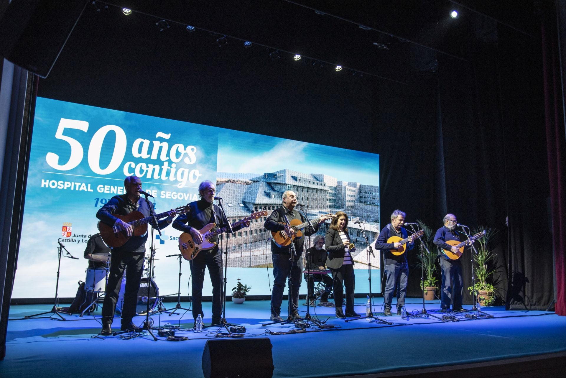 Fotografías del acto del 50 aniversario del hospital de Segovia