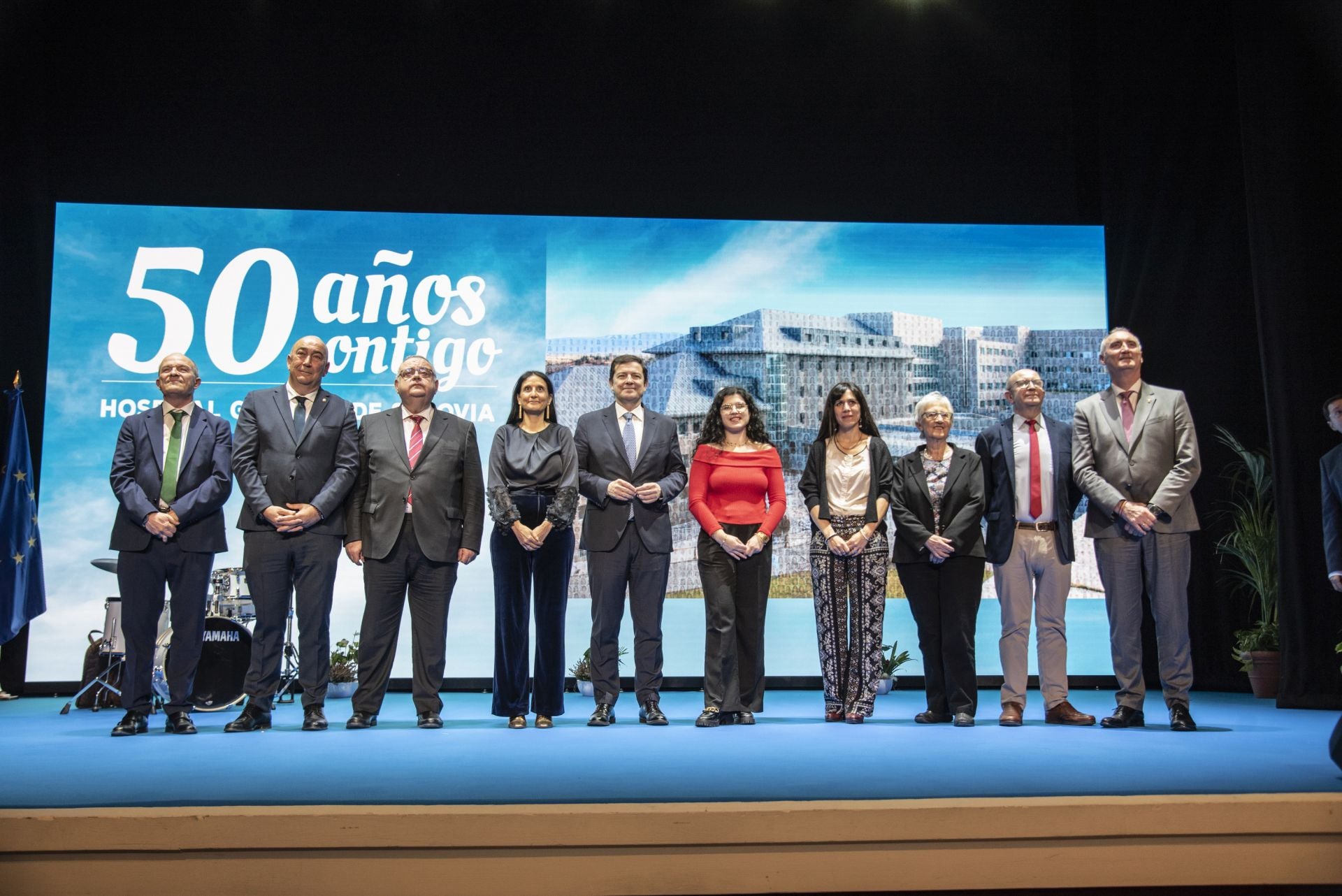 Fotografías del acto del 50 aniversario del hospital de Segovia