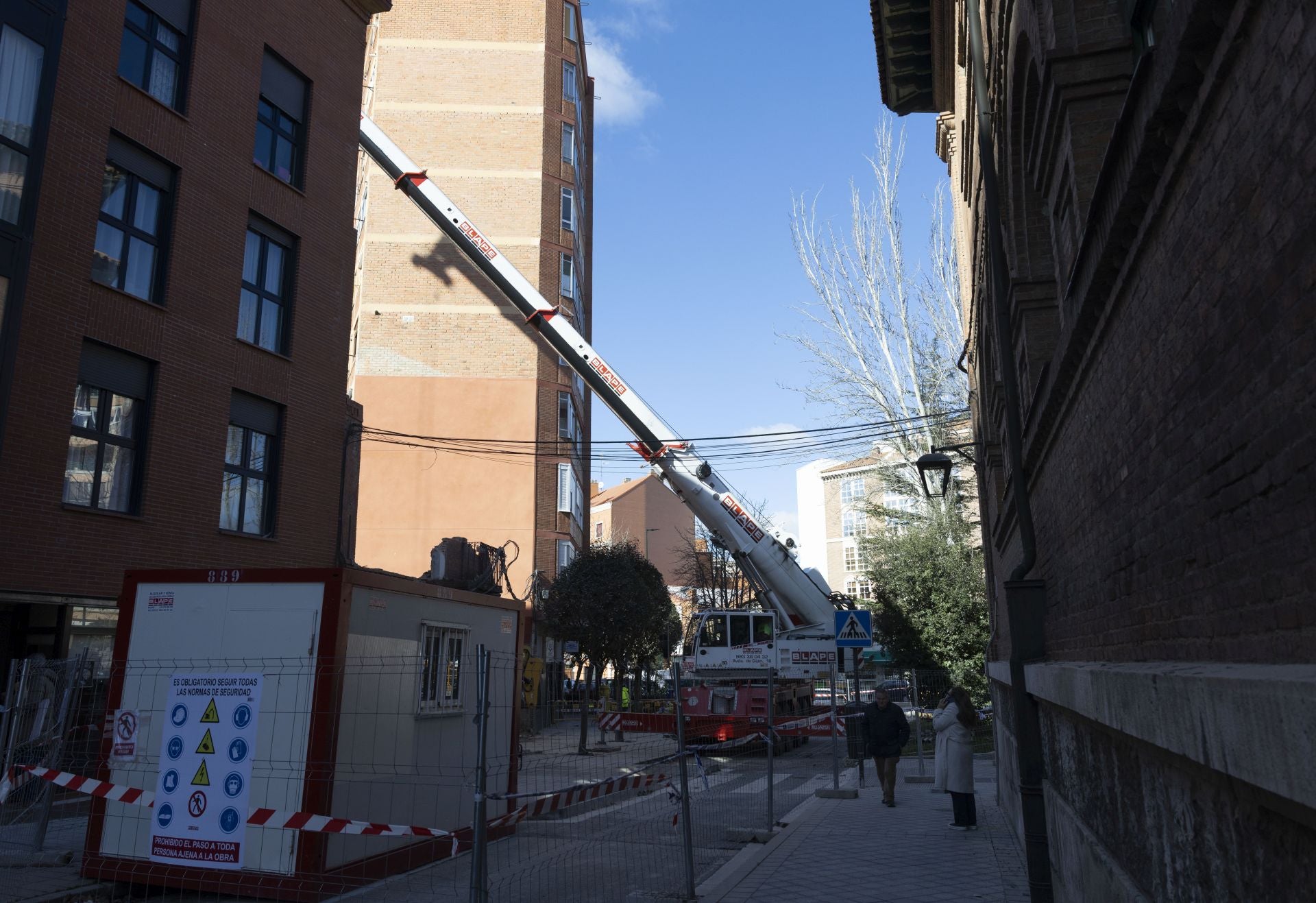 Las imágenes del derribo del edificio en San Nicolás