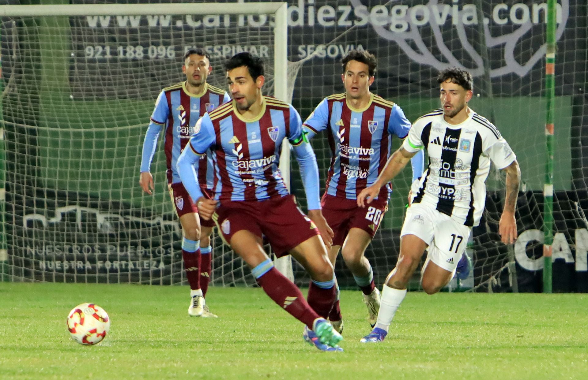 Fotos de la derrota de la Segoviana ante el Tarazona