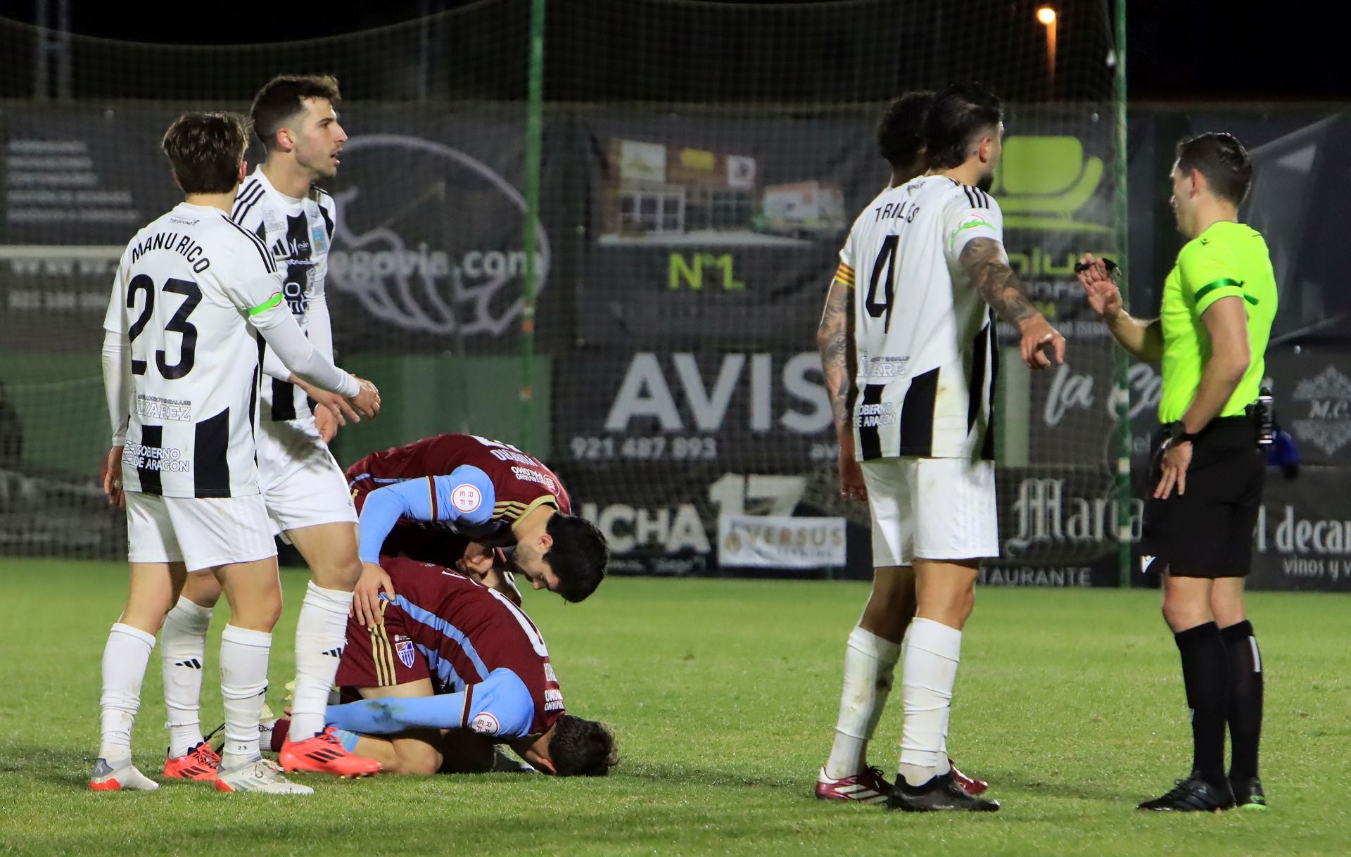 Fotos de la derrota de la Segoviana ante el Tarazona