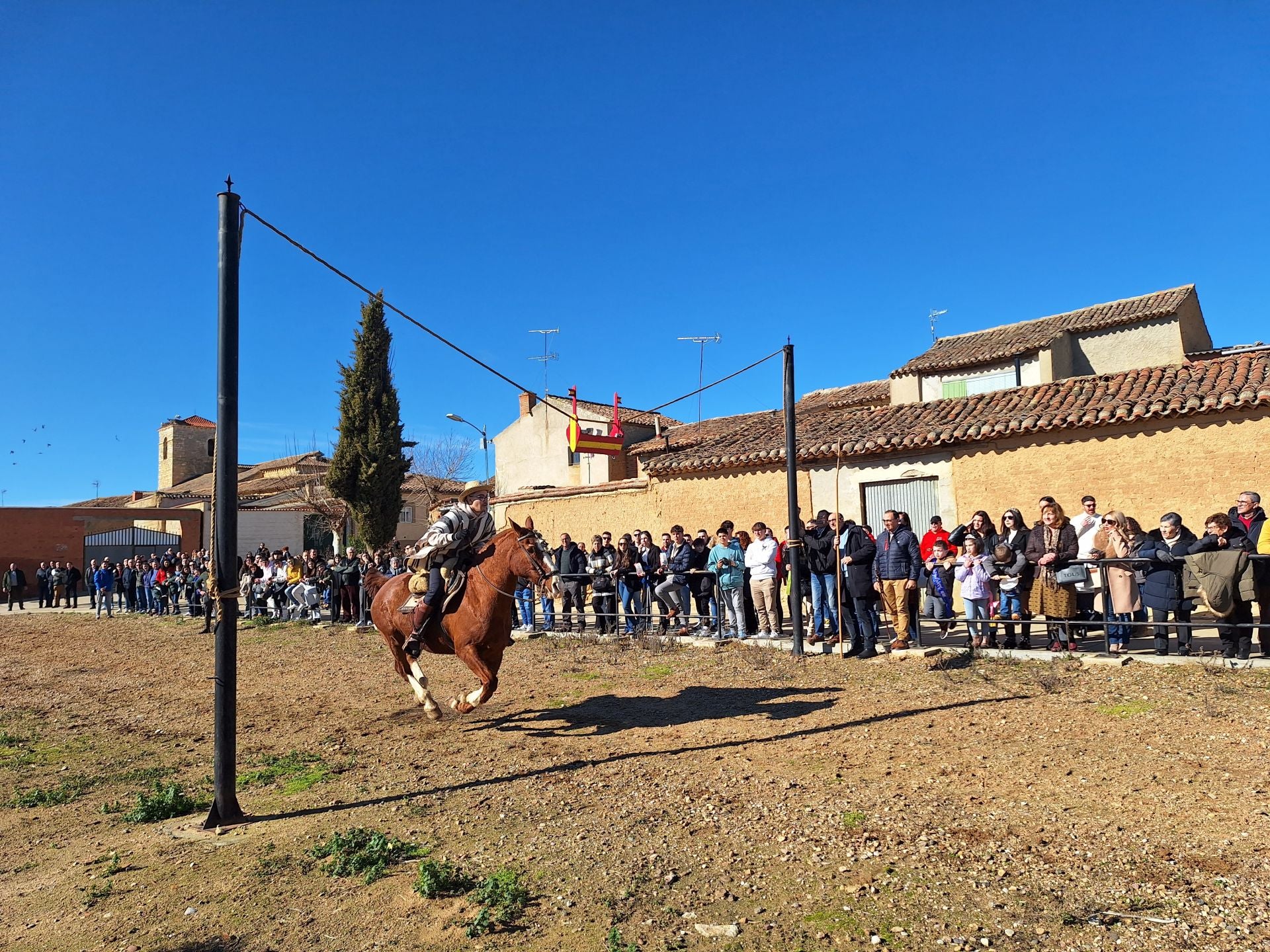 Las imágenes de las cintas a caballo en Tordehumos