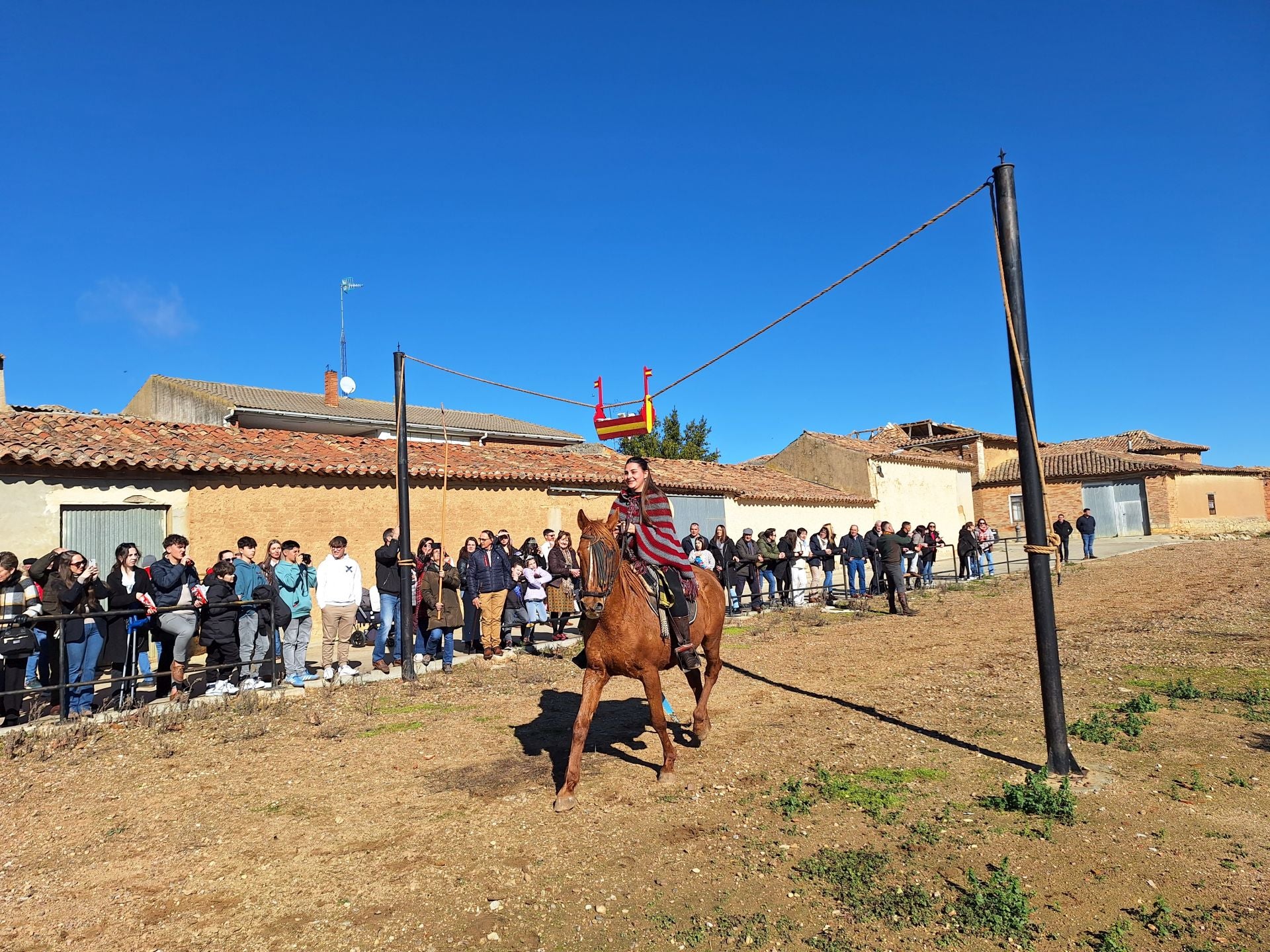 Las imágenes de las cintas a caballo en Tordehumos