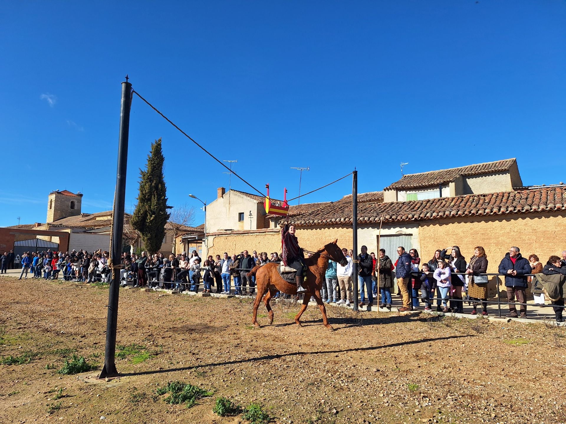 Las imágenes de las cintas a caballo en Tordehumos