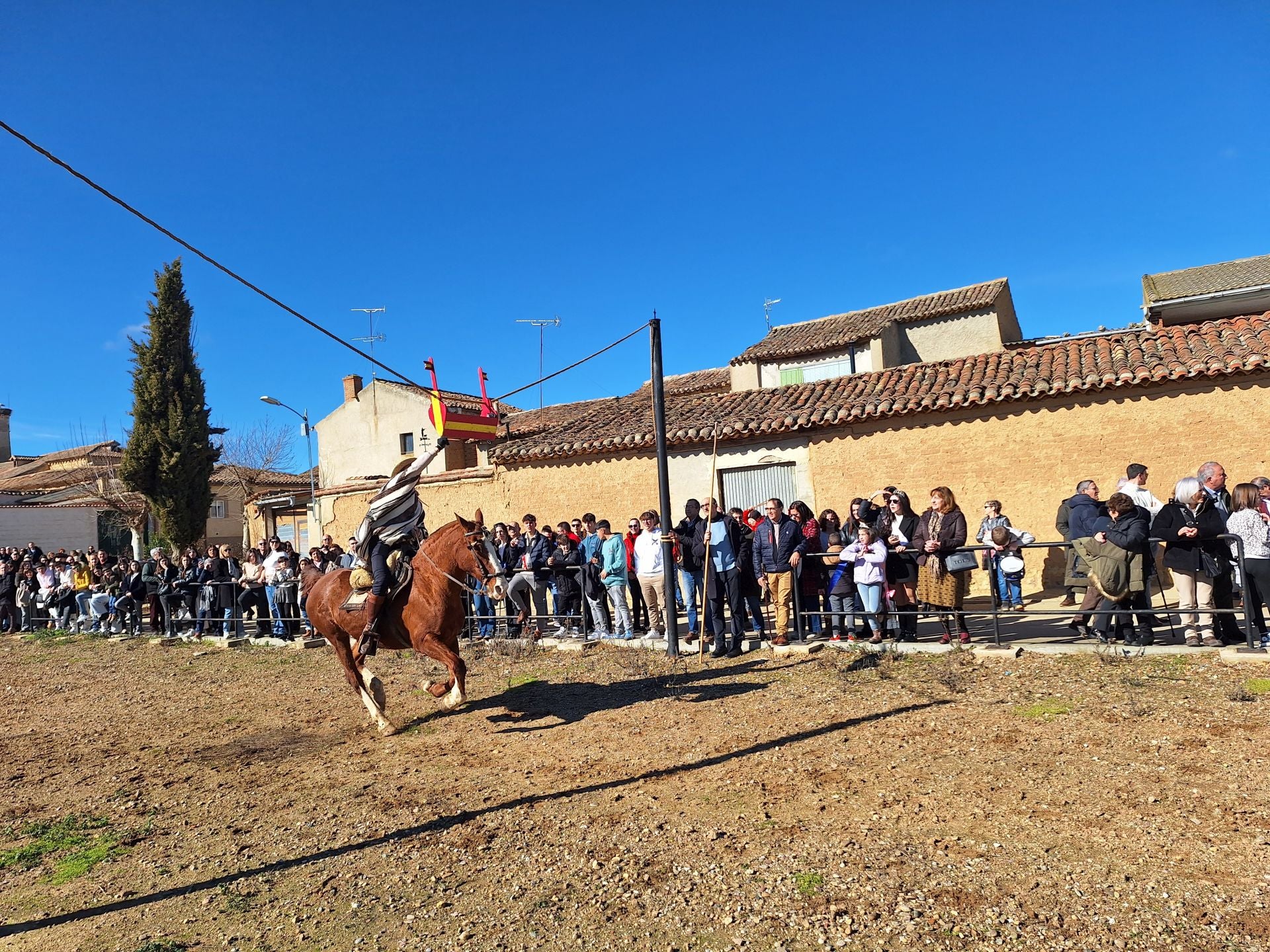 Las imágenes de las cintas a caballo en Tordehumos