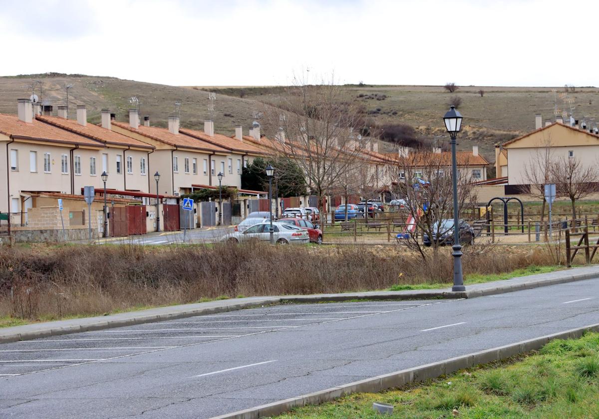 Una de las urbanizaciones construidas estos años en Hontanares de Eresma.