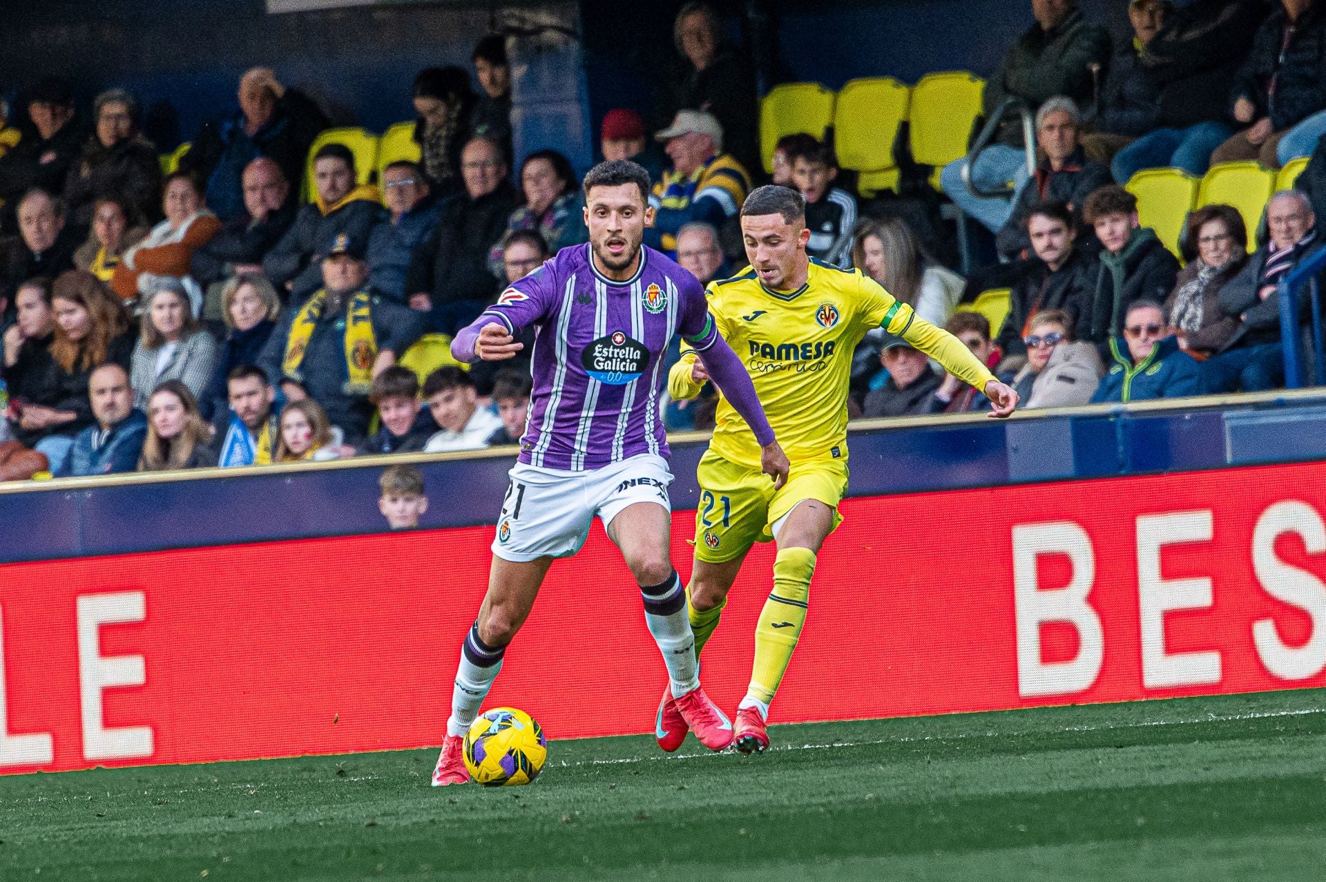 La derrota del Real Valladolid en Villarreal, en imágenes