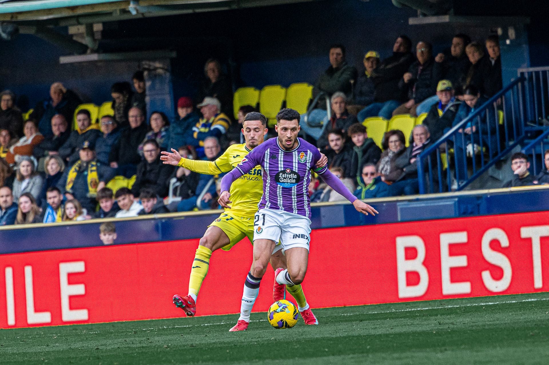 La derrota del Real Valladolid en Villarreal, en imágenes