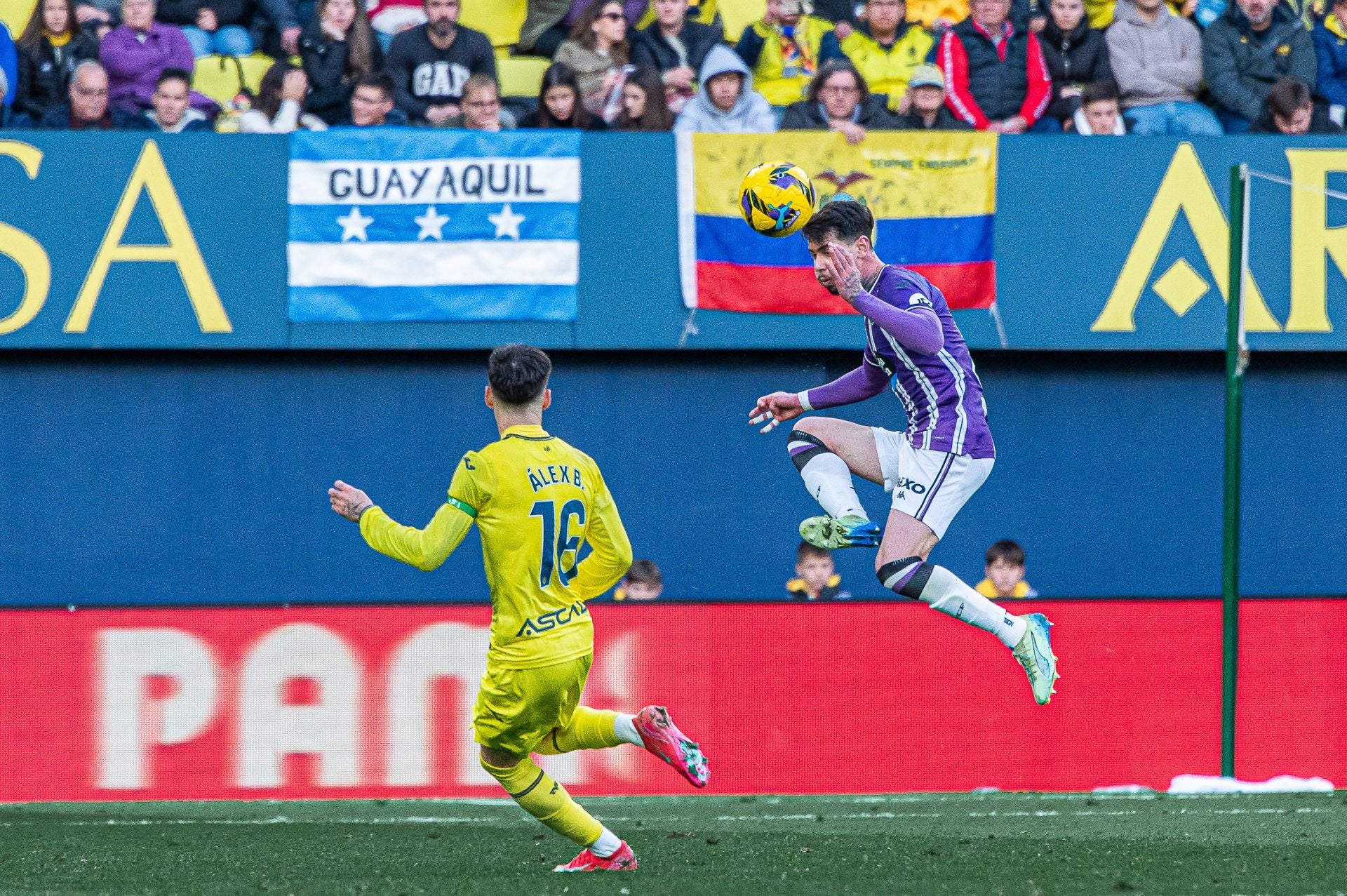 La derrota del Real Valladolid en Villarreal, en imágenes