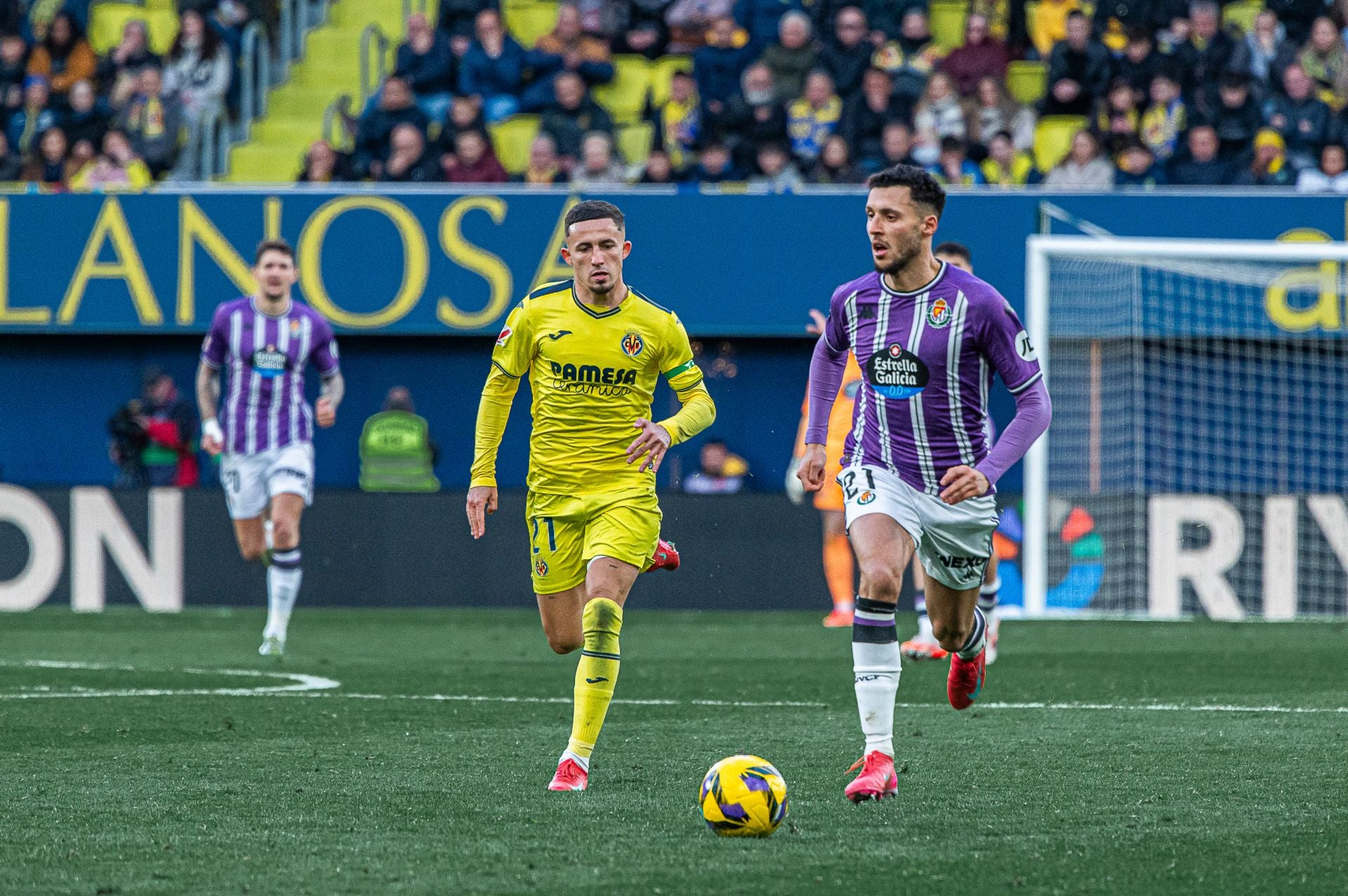 La derrota del Real Valladolid en Villarreal, en imágenes