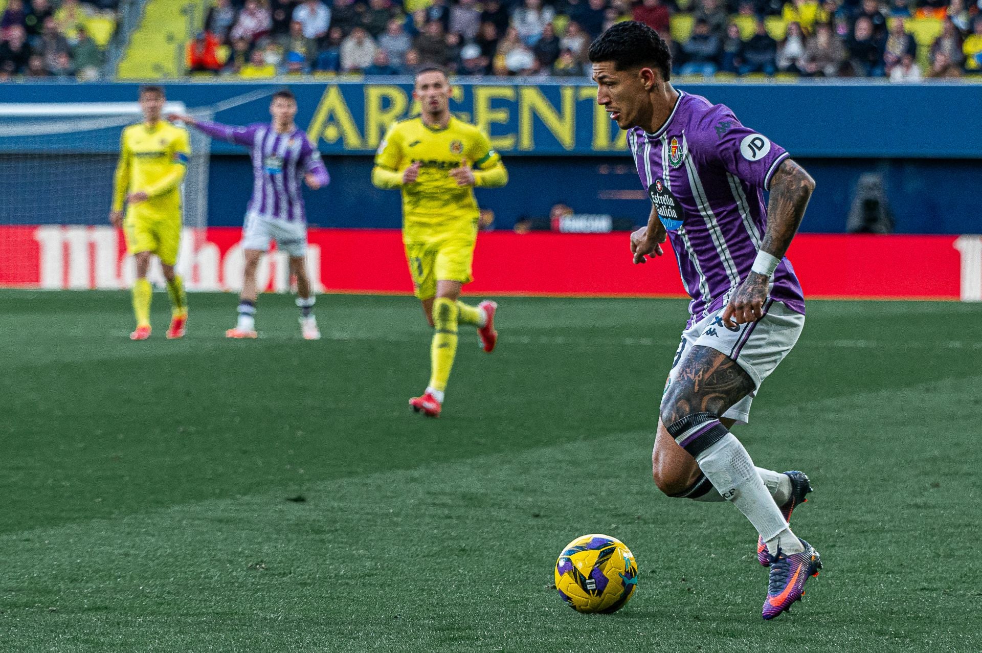 La derrota del Real Valladolid en Villarreal, en imágenes