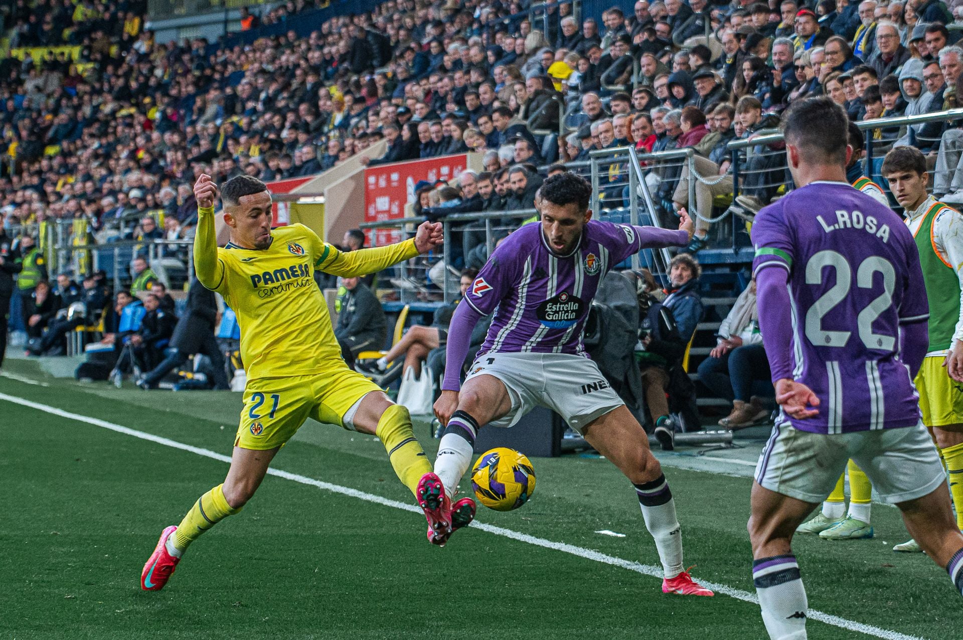 La derrota del Real Valladolid en Villarreal, en imágenes