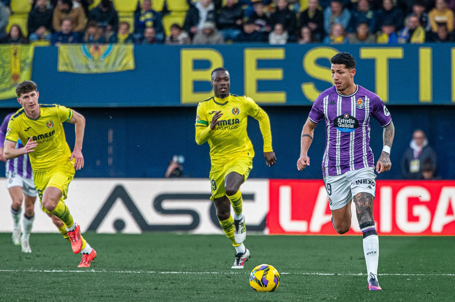 La derrota del Real Valladolid en Villarreal, en imágenes