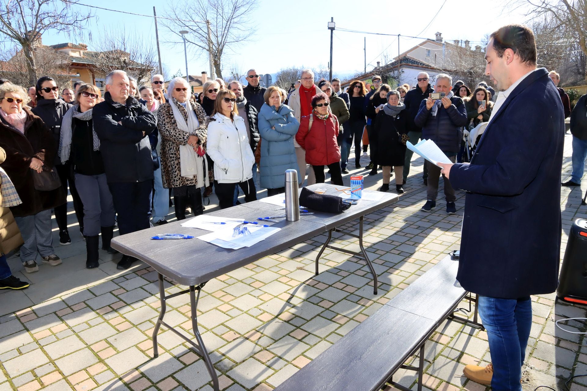 Fotos de la concentración en apoyo a las parejas homosexuales en Segovia