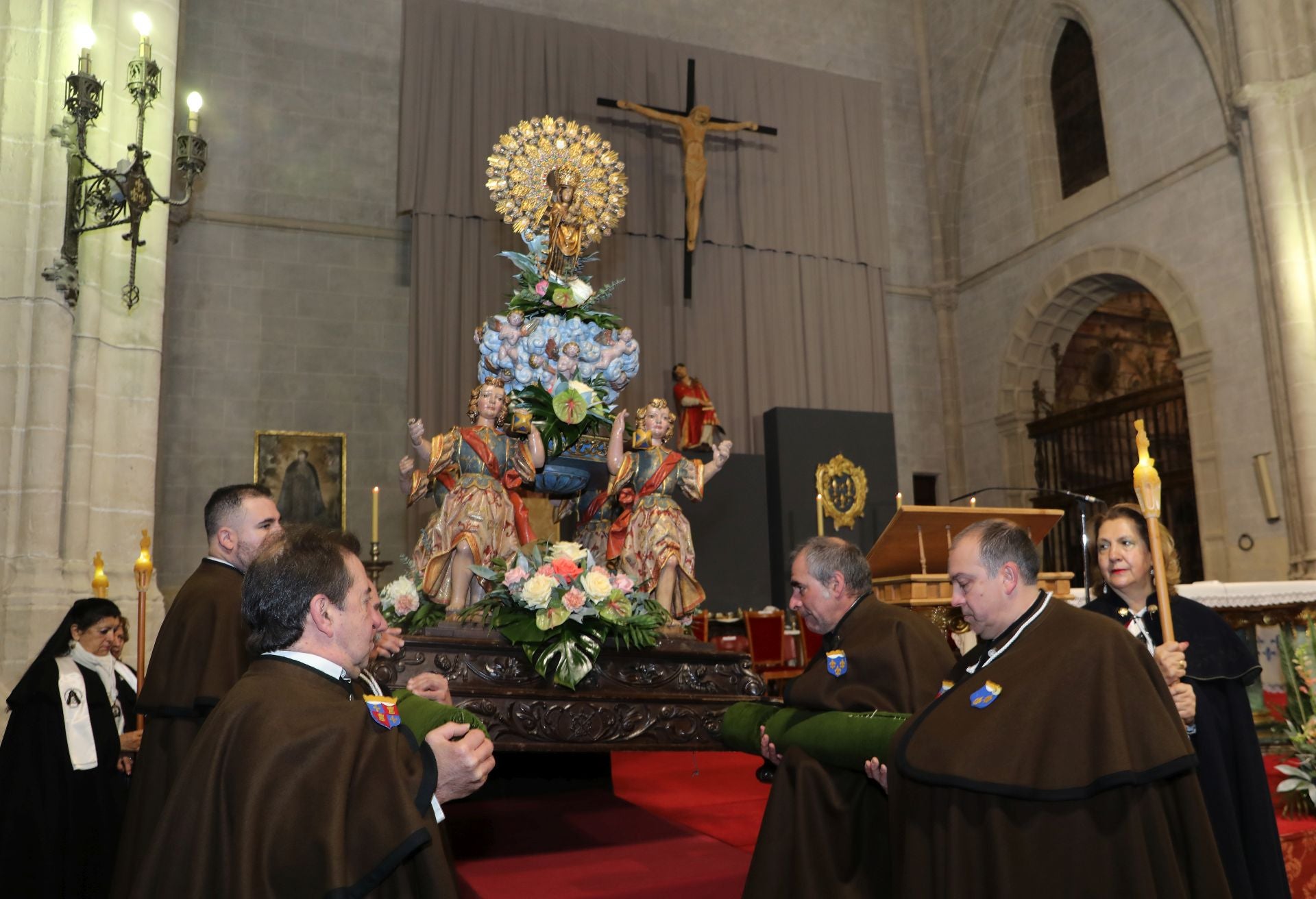 Devoción a la patrona de Palencia