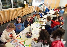 Imagen de archivo de participantes en el programa Conciliamos de Navidad.