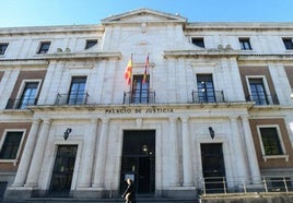 Imagen de archivo de la Audiencia de Valladolid.