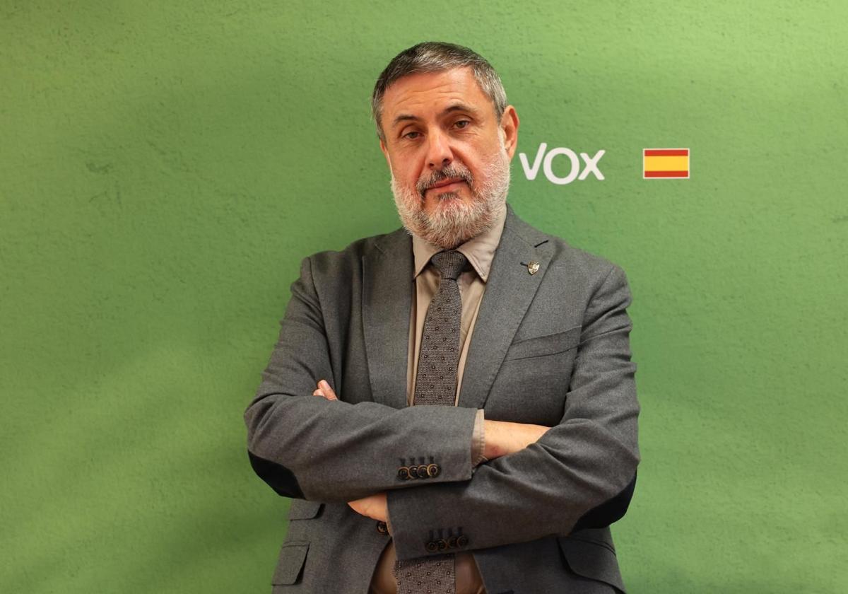 Matías Recio, presidente de Vox en Palencia.