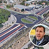 El Ministerio de Óscar Puente apoyará la obra del túnel en la rotonda de San Agustín