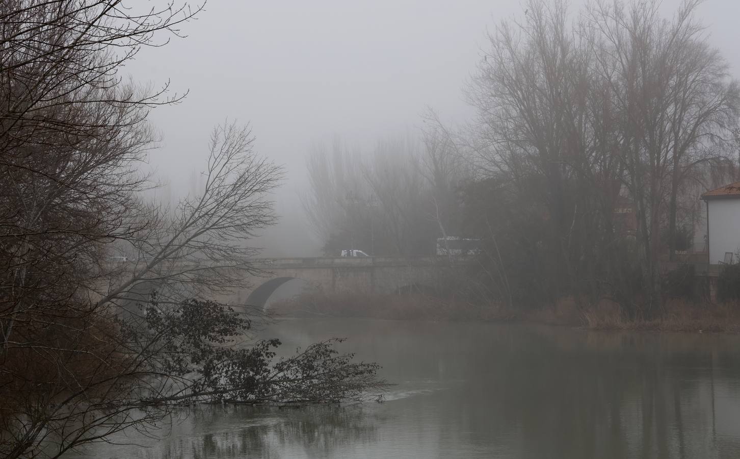 Nieblas persistentes y engelantes en Palencia