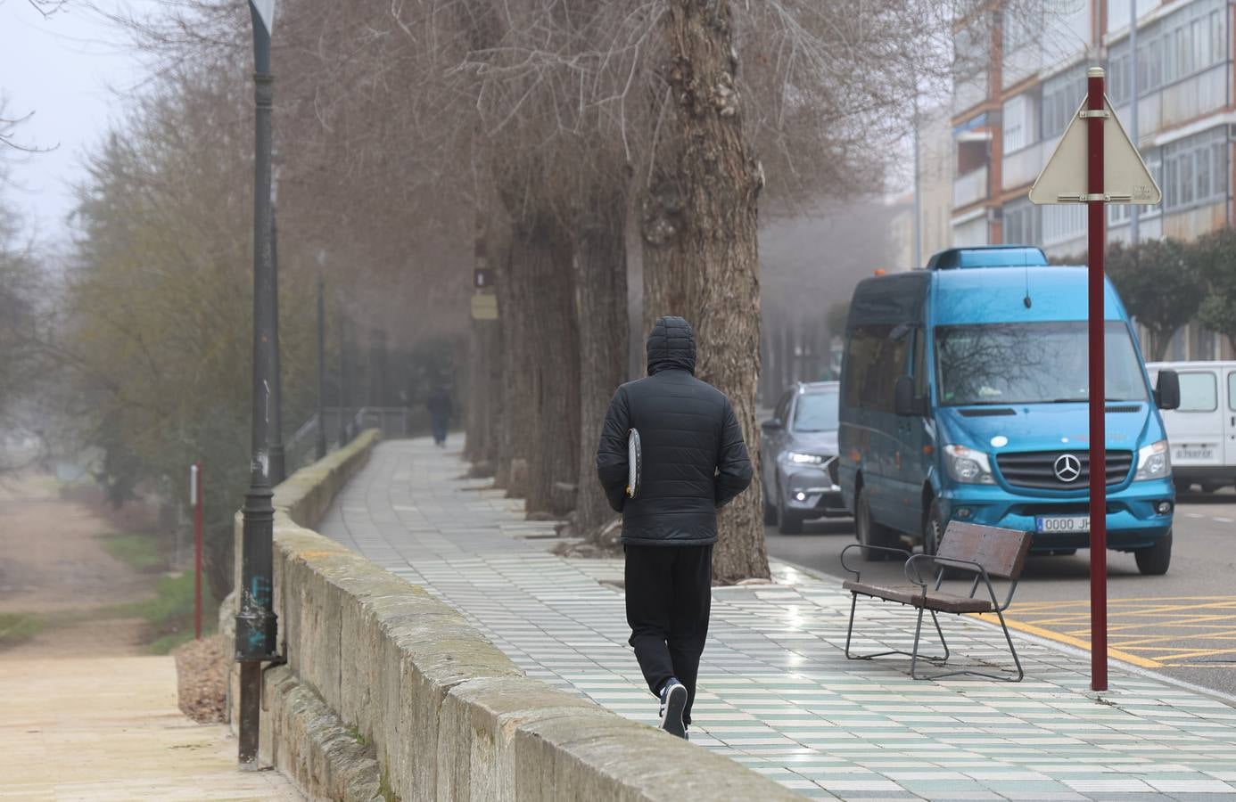 Nieblas persistentes y engelantes en Palencia