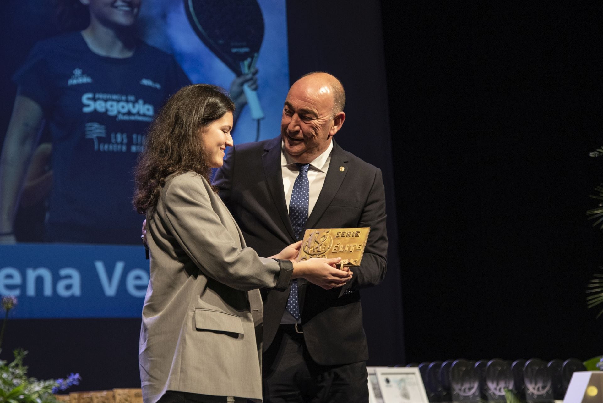 Fotos de los premiados en la Gala del Deporte de Segovia