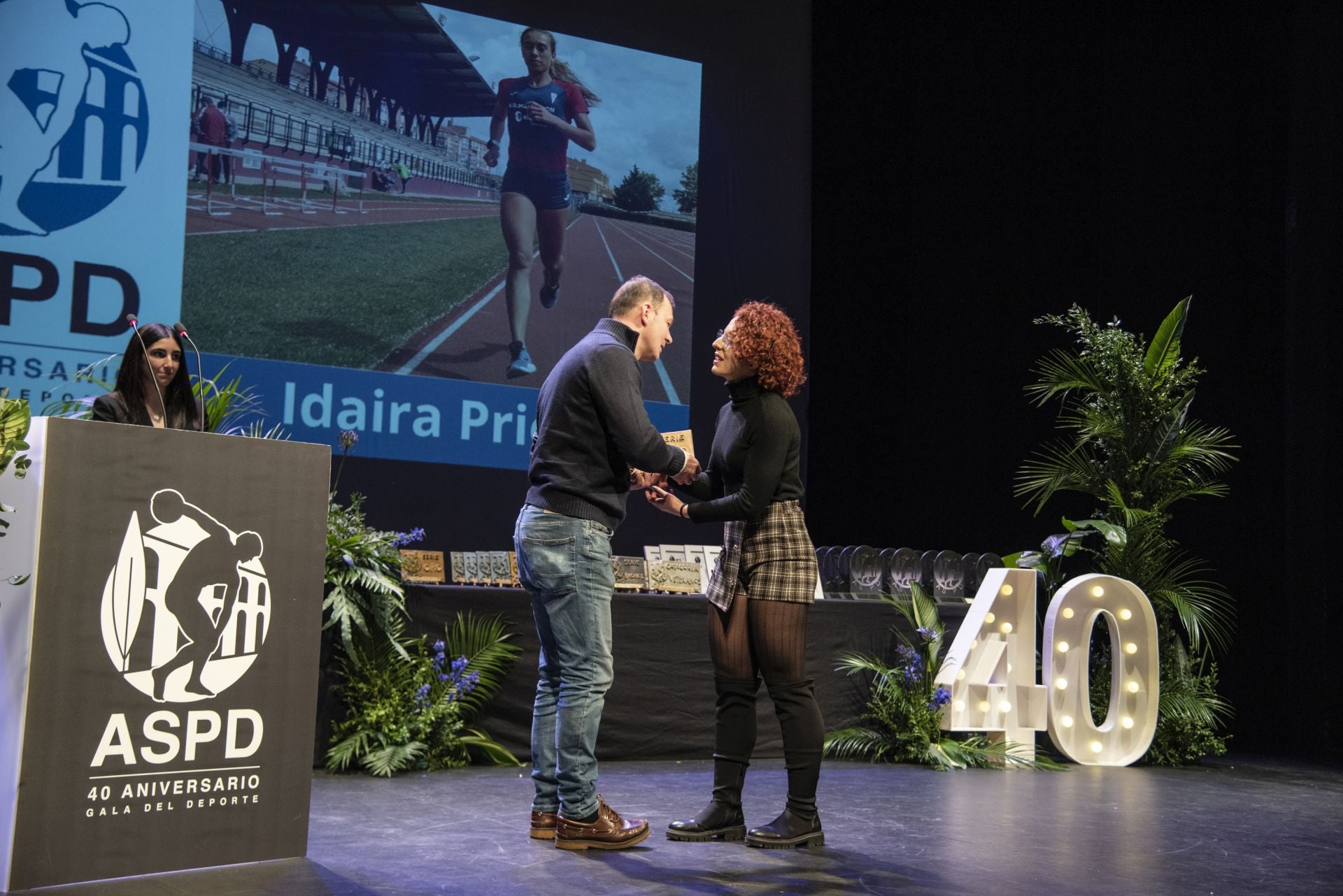 Fotos de los premiados en la Gala del Deporte de Segovia