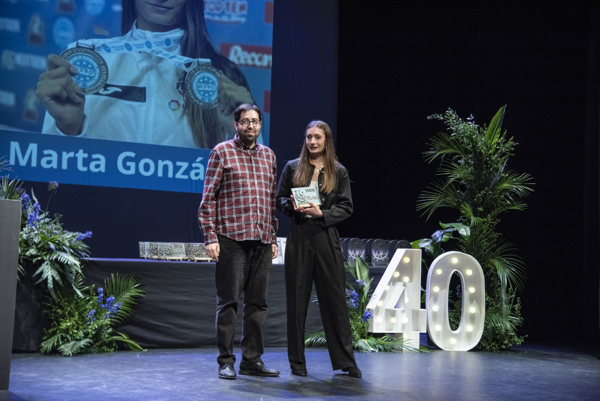 Fotos de los premiados en la Gala del Deporte de Segovia