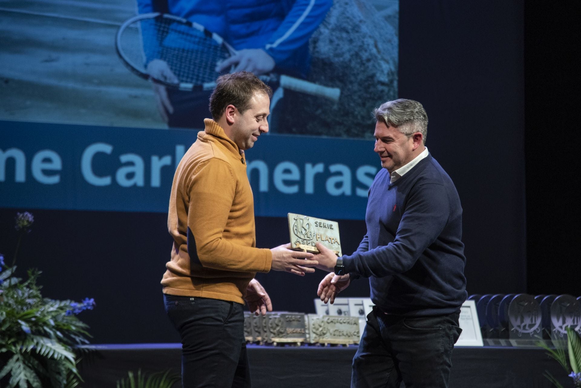 Fotos de los premiados en la Gala del Deporte de Segovia