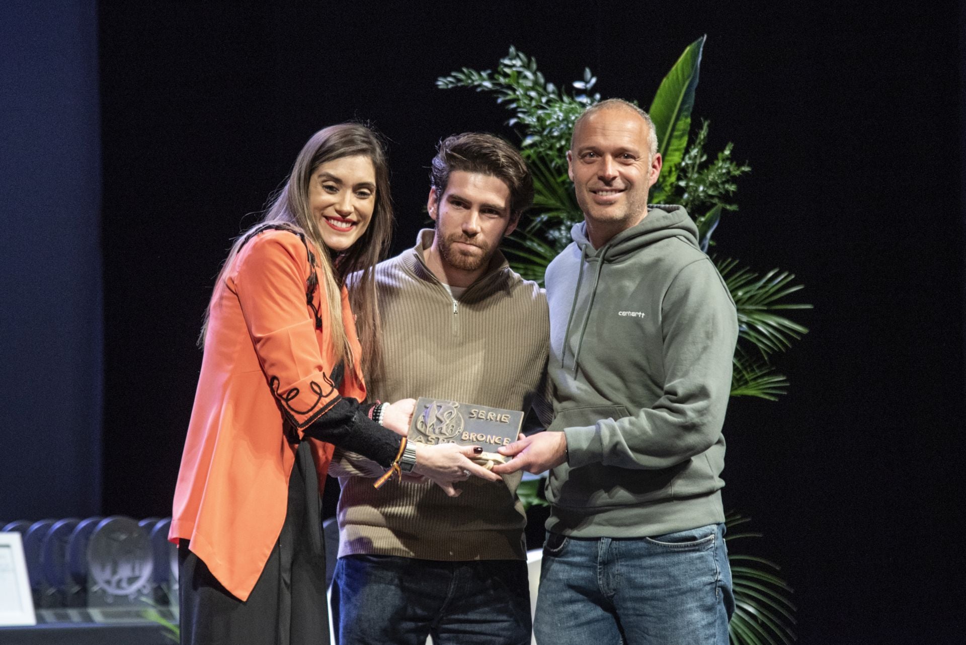 Fotos de los premiados en la Gala del Deporte de Segovia