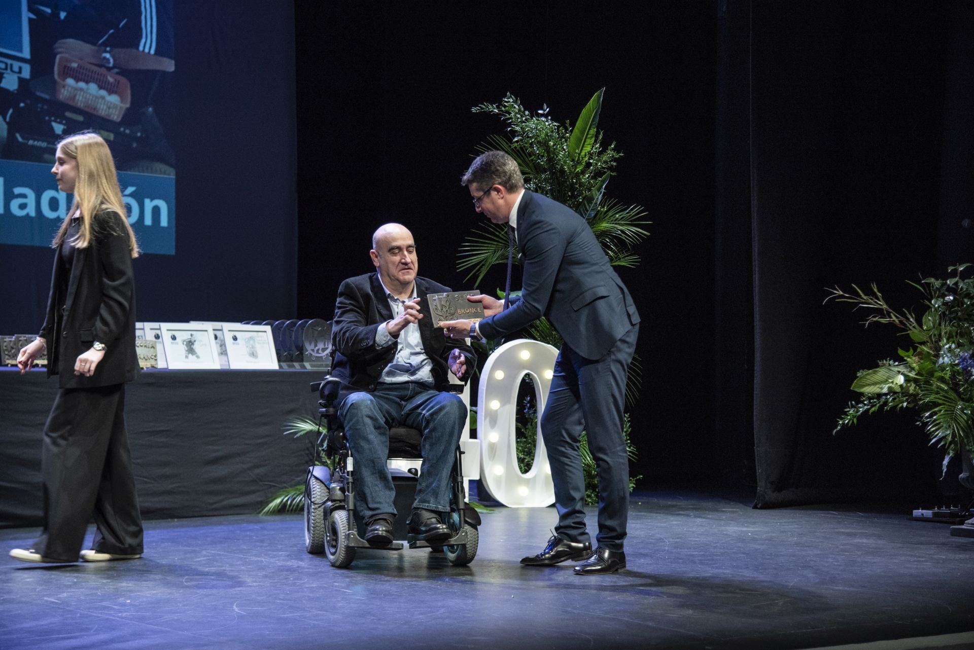 Fotos de los premiados en la Gala del Deporte de Segovia