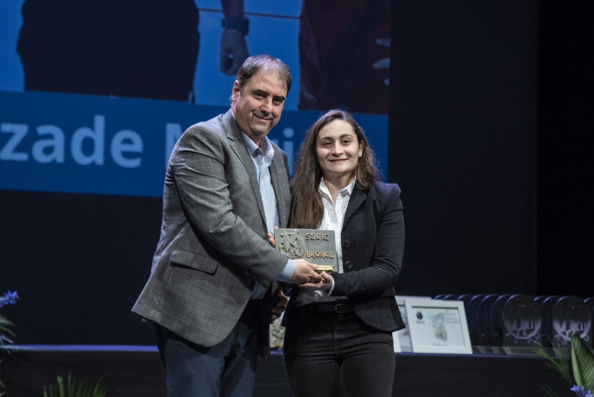 Fotos de los premiados en la Gala del Deporte de Segovia