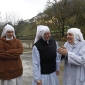 Las tres monjas de Belorado: «Estamos muy ilusionadas de estar en Asturias»