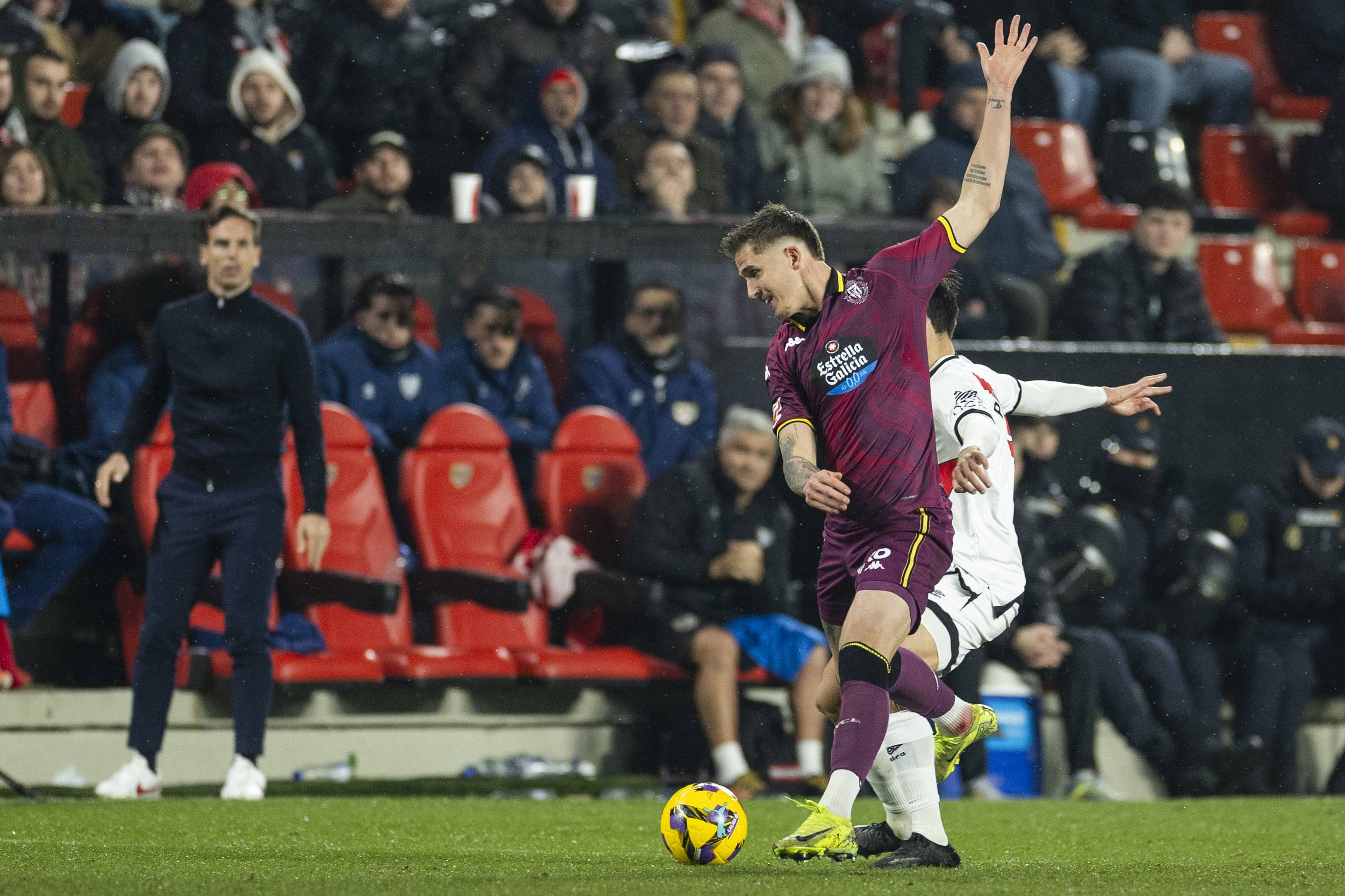 El Real Valladolid cosecha su enésima derrota en Vallecas