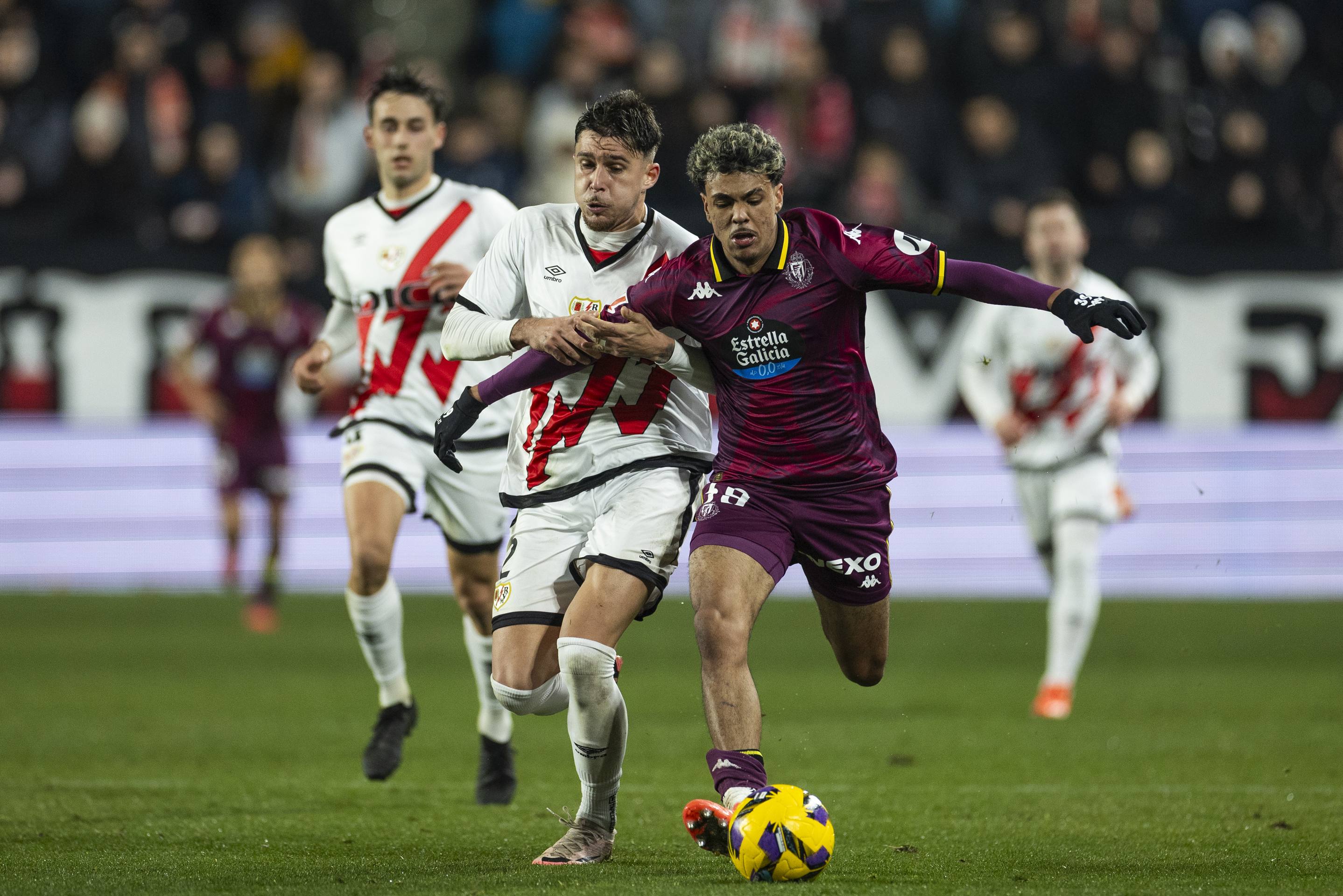 El Real Valladolid cosecha su enésima derrota en Vallecas