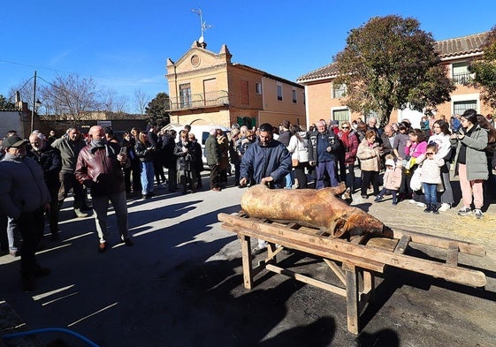 Palazuelo de Vedija celebra la fiesta de la matanza