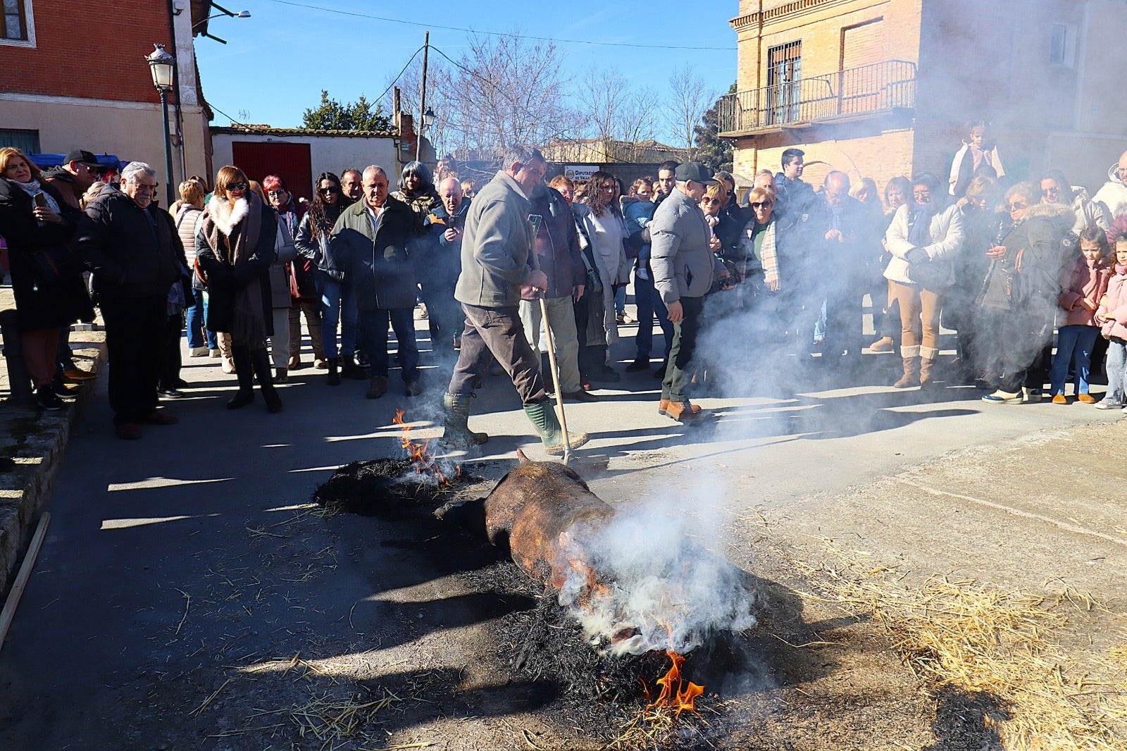 Palazuelo de Vedija celebra la fiesta de la matanza