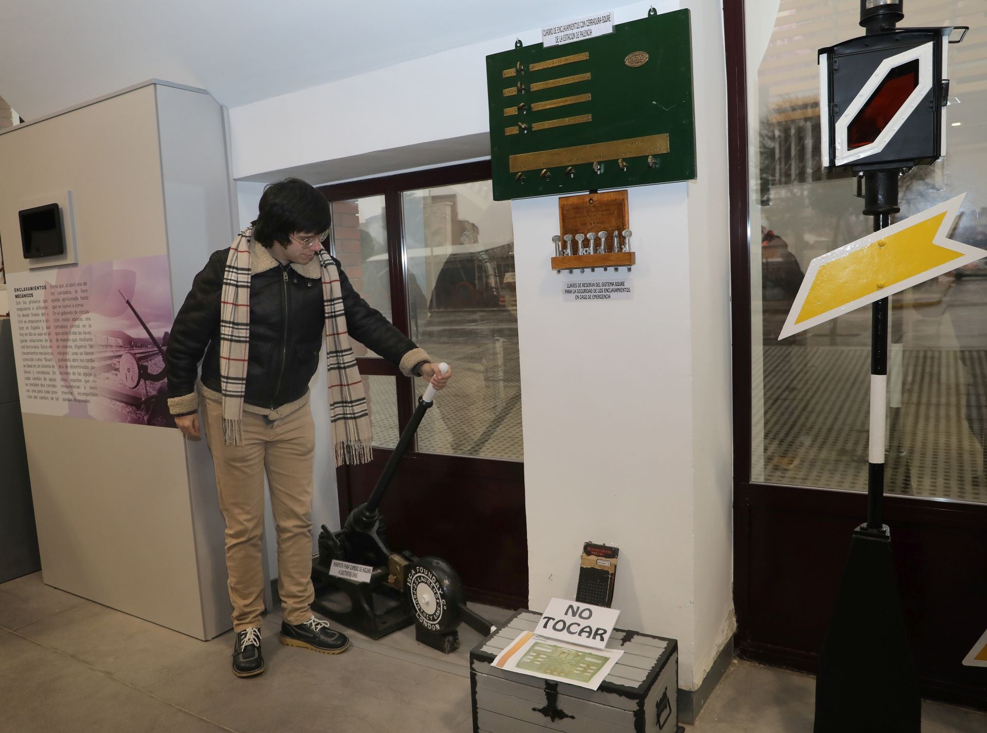 Así es el Museo del Ferrocarril de Venta de Baños