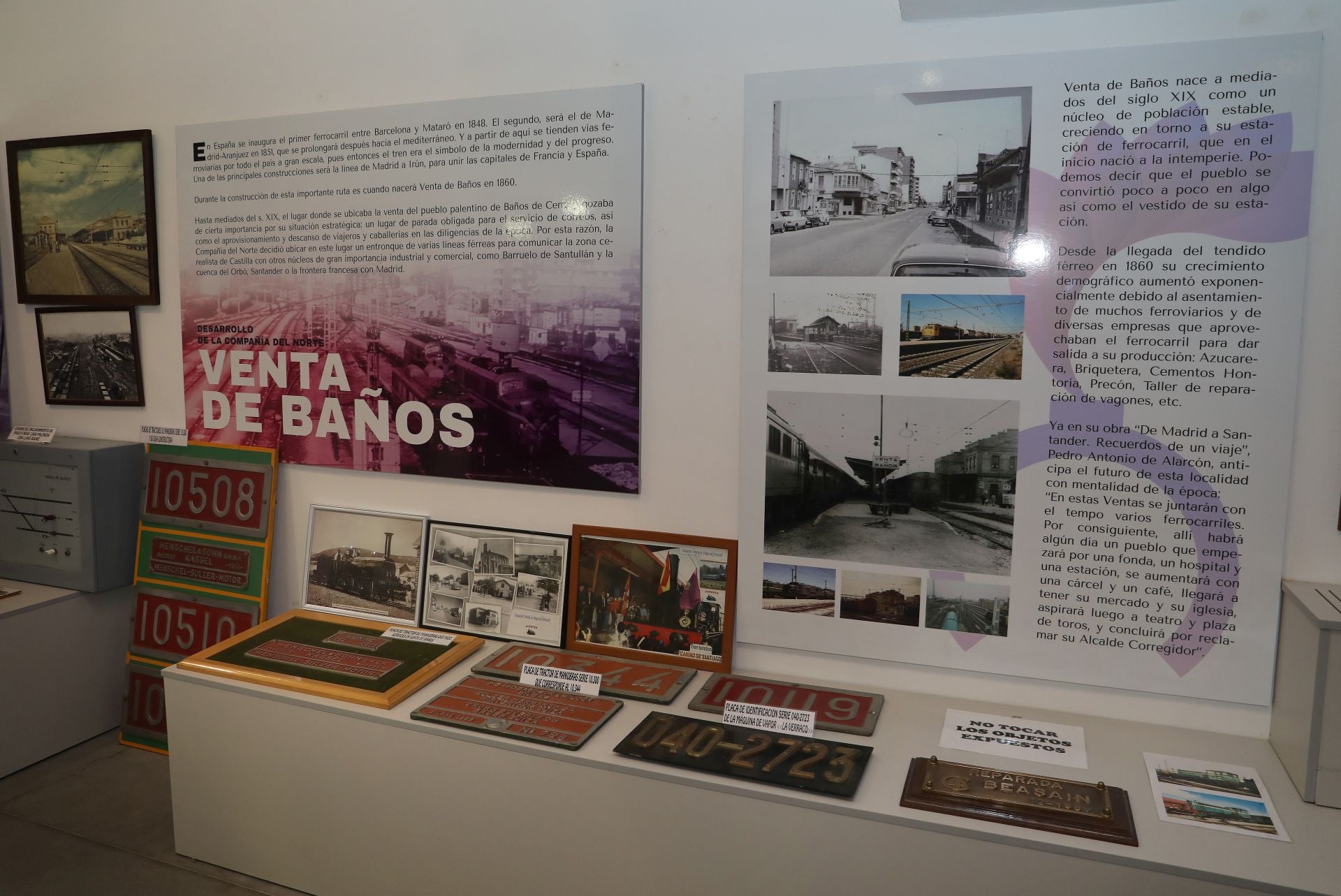 Así es el Museo del Ferrocarril de Venta de Baños