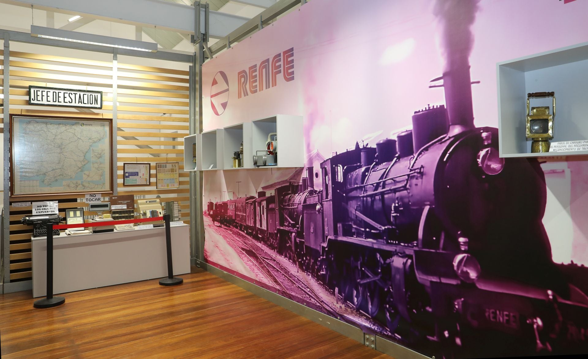 Así es el Museo del Ferrocarril de Venta de Baños