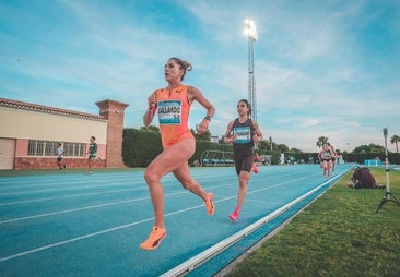 Carla Gallardo mejora su marca personal en los 3.000 metros bajo techo