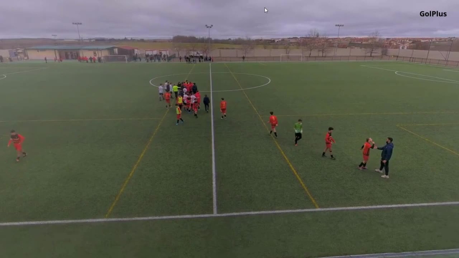 La Guardia Civil interviene en el partido ente el Villanubla y el San Agustín