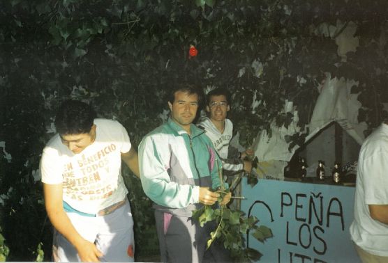 Una de las peñas de la localidad.