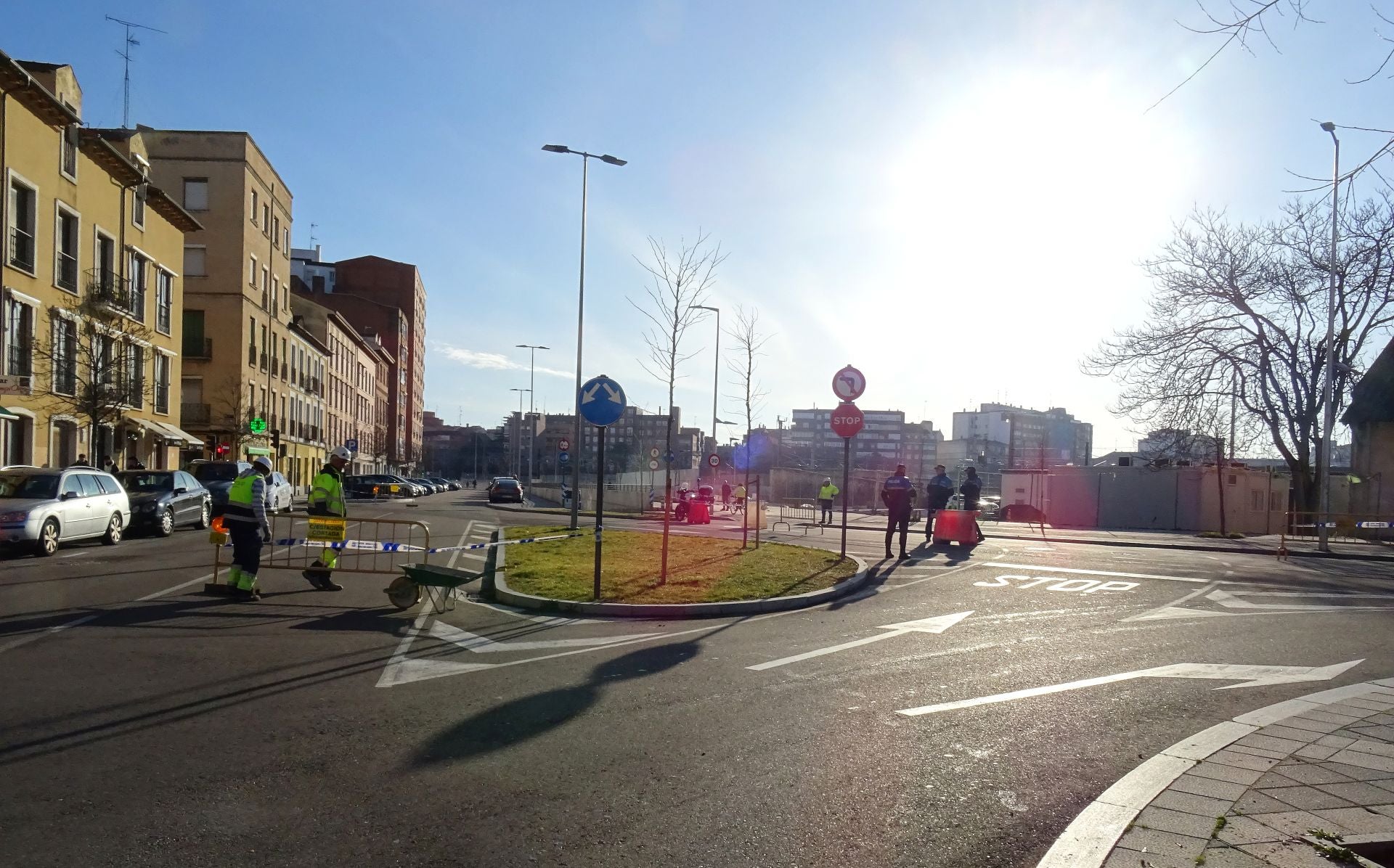 Las imágenes de las obras de la Calle Estación