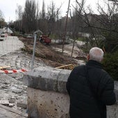 El carril bici de Isabel la Católica avanza desde los extremos y clausura cuatro accesos peatonales