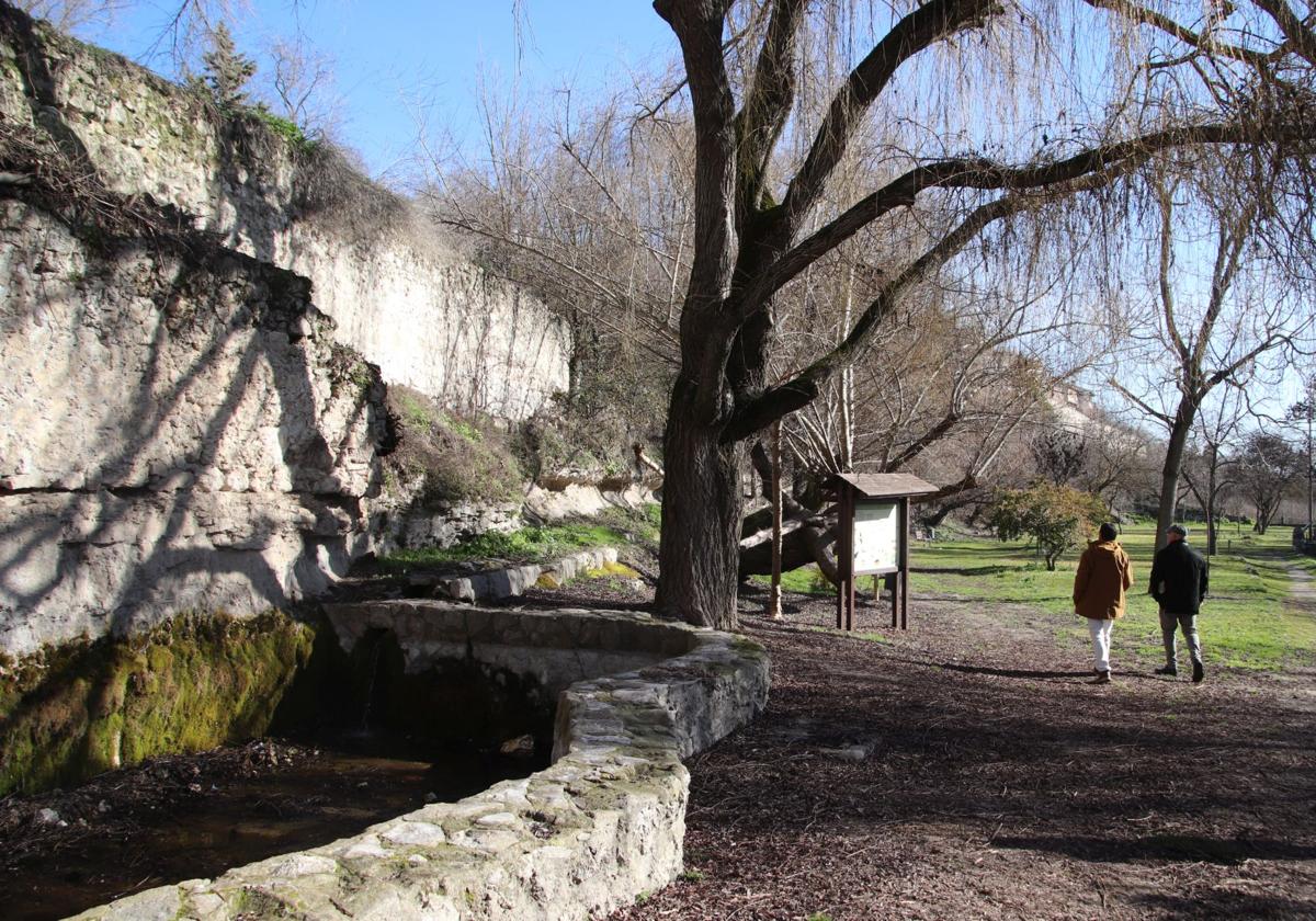 Uno de los rincones del paseo.