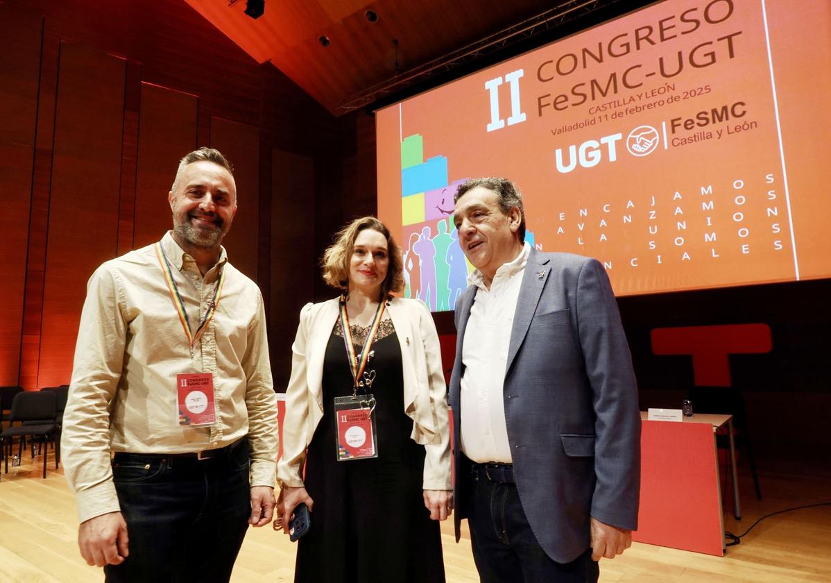 Congreso de la Federación de Servicios, Movilidad y Consumo de UGT Castilla y León, este martes.